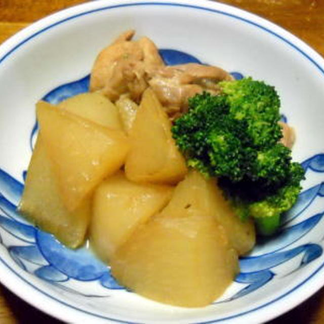 大根と鶏肉のバターしょうゆ煮