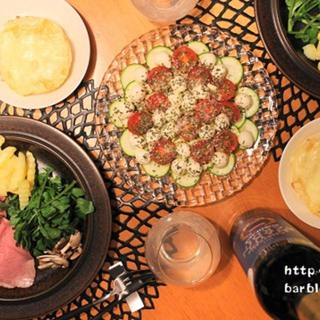 『ローストビーフ』の夜ごはん。