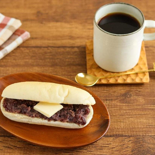 ＊【Pasco】国産小麦の米粉ロールdeあんバターサンド＊