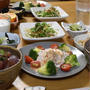 練習試合後の晩ごはん、朝ごはん、お弁当