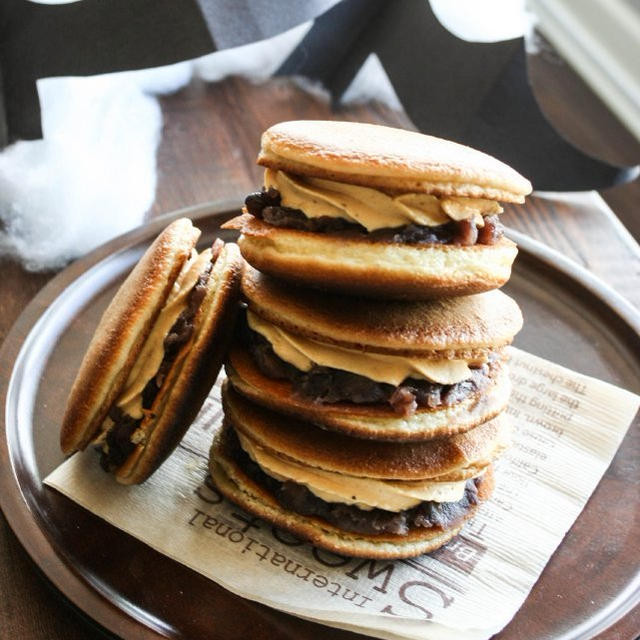 Pumpkin Dorayakiかぼちゃチーズケーキどら焼き