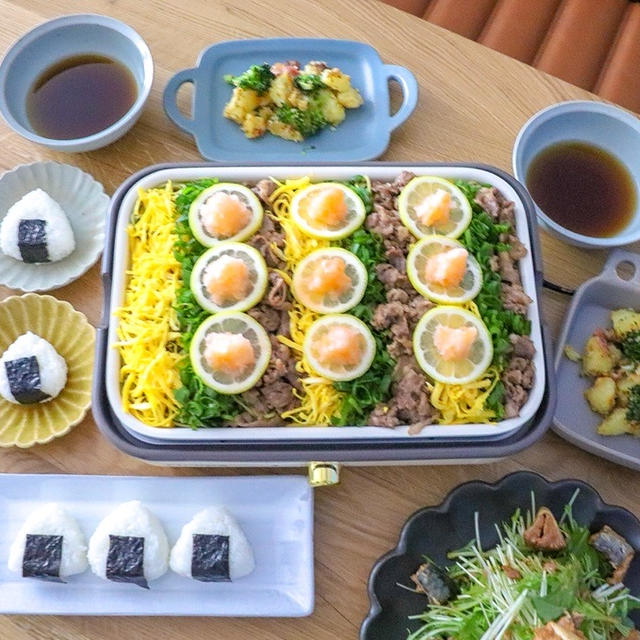 １時間で夜ごはん作り「ホットプレートで瓦そば」