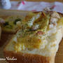 赤玉ねぎのマリネ・・・グラタンパンの朝食*
