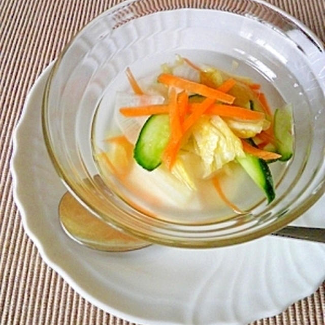 90個目の話題入り♡酵素たっぷり♪水キムチ【#発酵食　#健康レシピ】