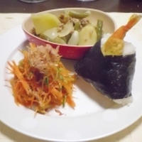 ジャガイモとインゲンの炊いたん　カレー風味