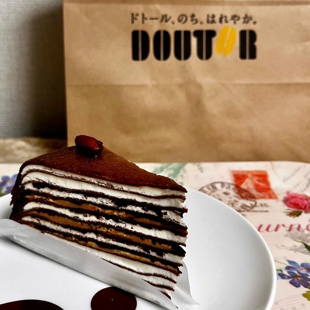 ドトール パリパリチョコミルクレープ～アーモンド風味～