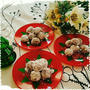 X'masレシピ☆レンジとワンボウルdeほろほろがうれしいスノーボール☆
