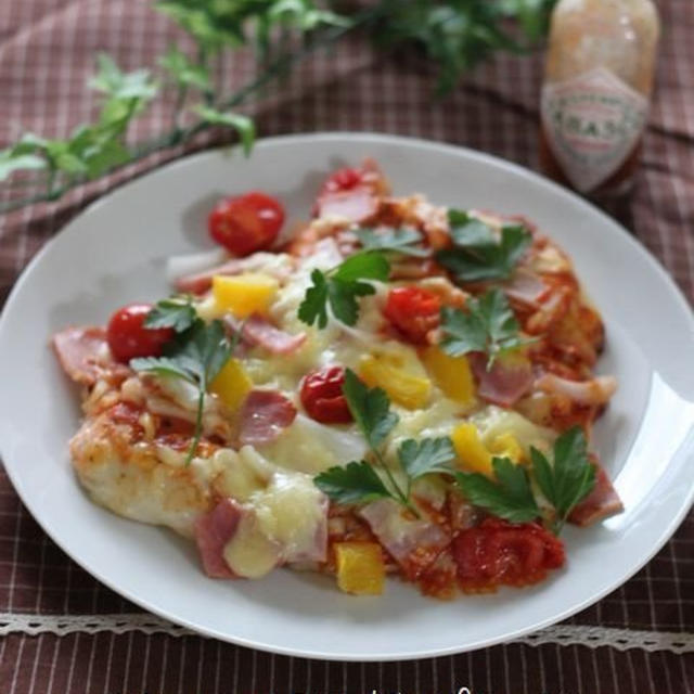 お餅PIZZA♪