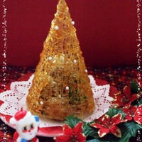 クリスマスに・・食べれるツリー☆シュクレフィレ(飴細工)