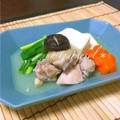 お腹に優しい鶏肉の肉豆腐♡レシピ