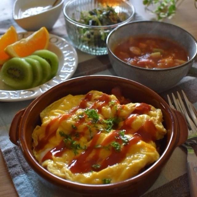 朝ごはん♪…寝たら朝はパワフル全開！