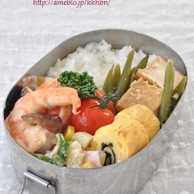 海老のスイートチリソース炒め弁当