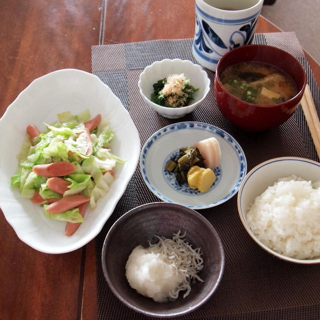 日曜日の朝食