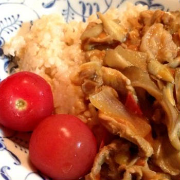 たっぷりトマトのカレー
