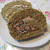 和風☆黒豆と栗の抹茶ロールケーキ