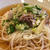 お昼は半田麺。