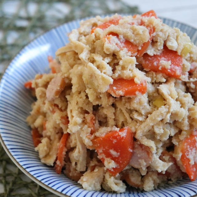 【簡単！副菜】ホッとする味♪おからの炊いたん