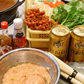 ３月２日　金曜日　ガパオ風味の鶏団子鍋