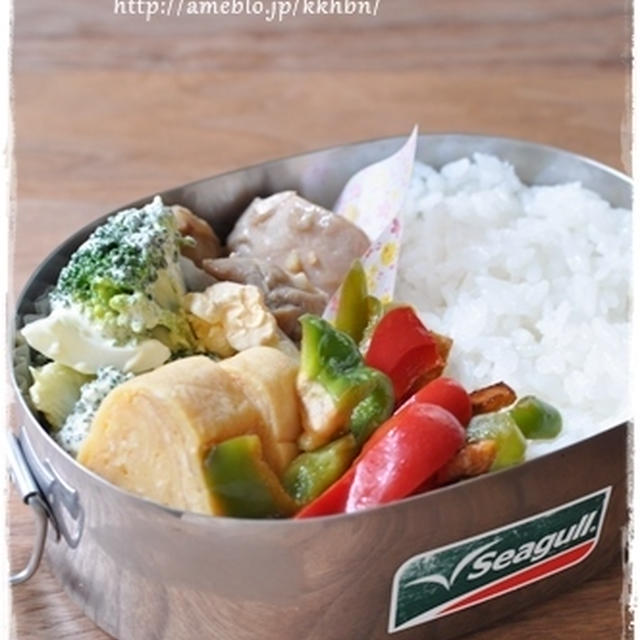 【鶏と栗の醤油麹煮弁当】
