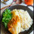 簡単【炊飯器で同時に！】アブラカレイのピリ辛ネギソース ＆ ガーリックライス