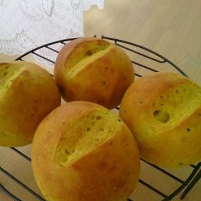 かぼちゃパン♪