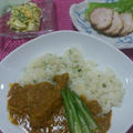 STAUBでチキンカレー