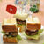 厚切り食パンでスペシャルハンバーガー♪