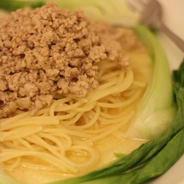 絶品＊鶏ひきあんかけパスタ