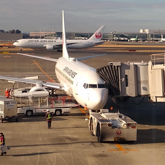 長崎県 稲佐山 ① 飛行機から見た富士山