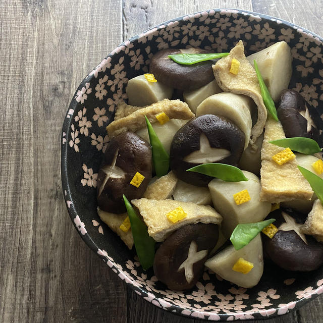 里芋と椎茸の煮物