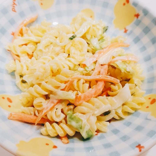 【過去レシピ】ミックス野菜の浅漬けでアレンジ♡マカロニサラダ