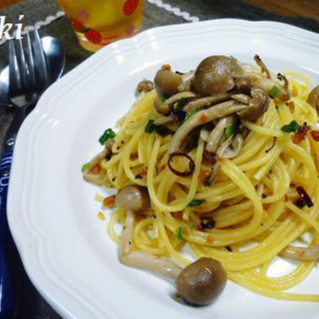 しめじペペロンチーノ**