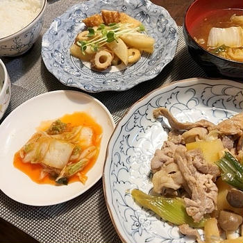 神対応の店員さん＆ジャガイモと豚肉のガーリックバター炒め