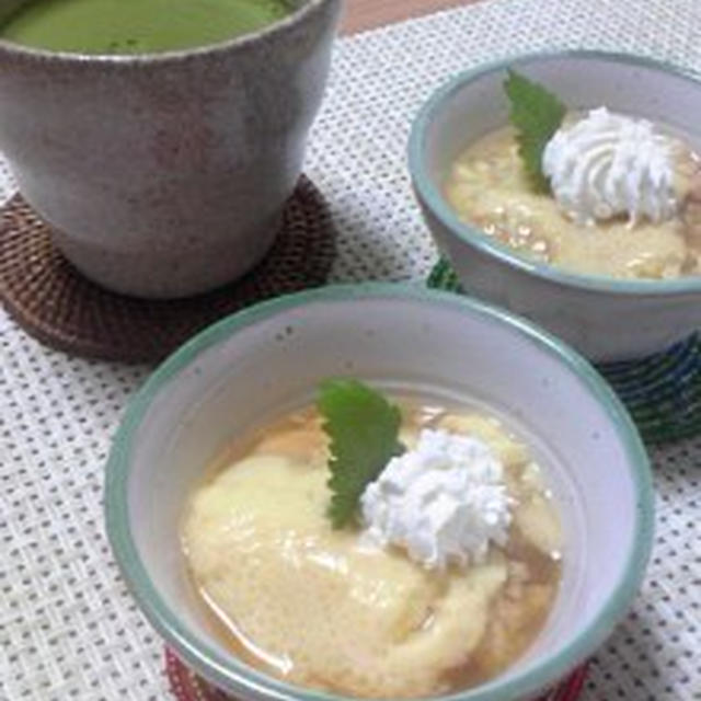 残念プリンと冷たいポテチ♪