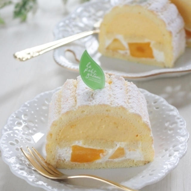 マンゴーのムースケーキ