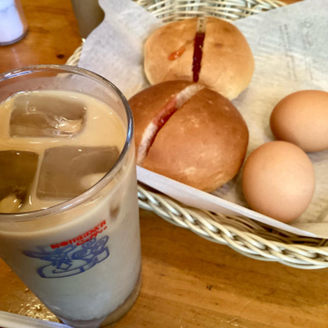 コメダ珈琲モーニングのパンが選べた！
