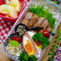 ＊ポークステーキ弁当とセリアのスケジュール帳＊