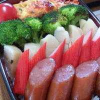 息子のリクエストのり弁当