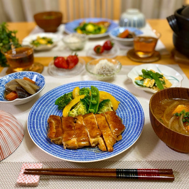 鶏の照り焼き！
