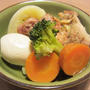 ごろごろ野菜のポトフ♪全粒粉パン♪カツサンド♪
