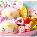 ＊ラップ付きでもかわゆ☆スマイルプリキュアキャンディ♪おにぎり・キャラ弁＊ by S*mainon*さん