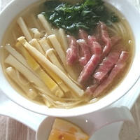 白だしでフォー風にゅうめん＆顔が大変！
