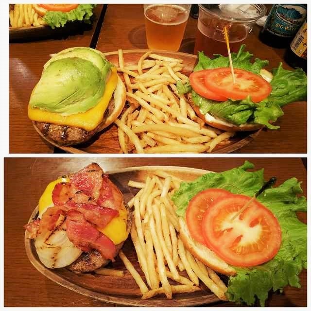 ハンバーガーとか、焼き鳥とか・・