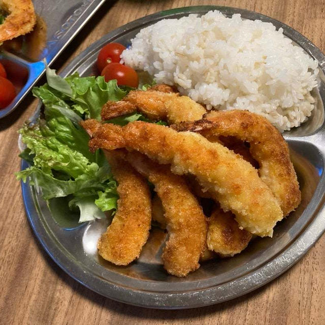 育ち盛りの夕食♪