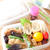 お弁当『３品合体おかず。茄子＋鶏＋いんげん』
