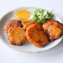 卵黄つけて食べる「鶏つくね焼き」を家で食べる｜パパ料理研究家　滝村雅晴の福山市食育講演は1/23（火）です