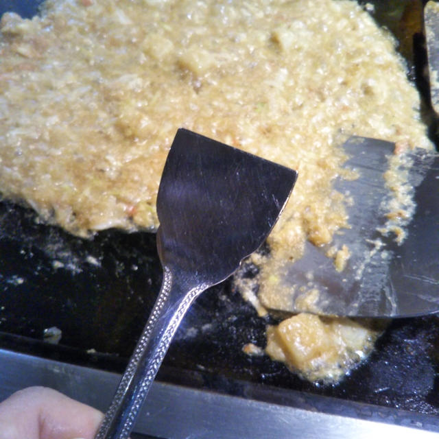 もんじゃ☆お友達と浅草もんじゃ食べたよ