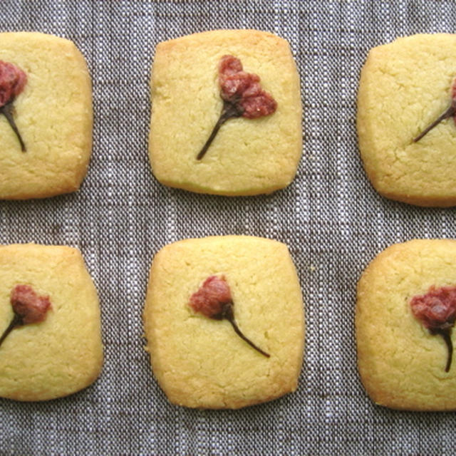 桜風味♪サックサクのバタークッキー