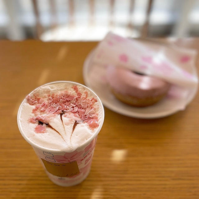 カップの中の春風景に癒される。の、話。
