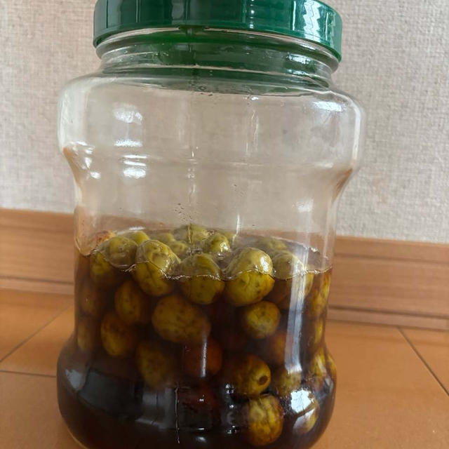 梅シロップ作り⭐︎5日目